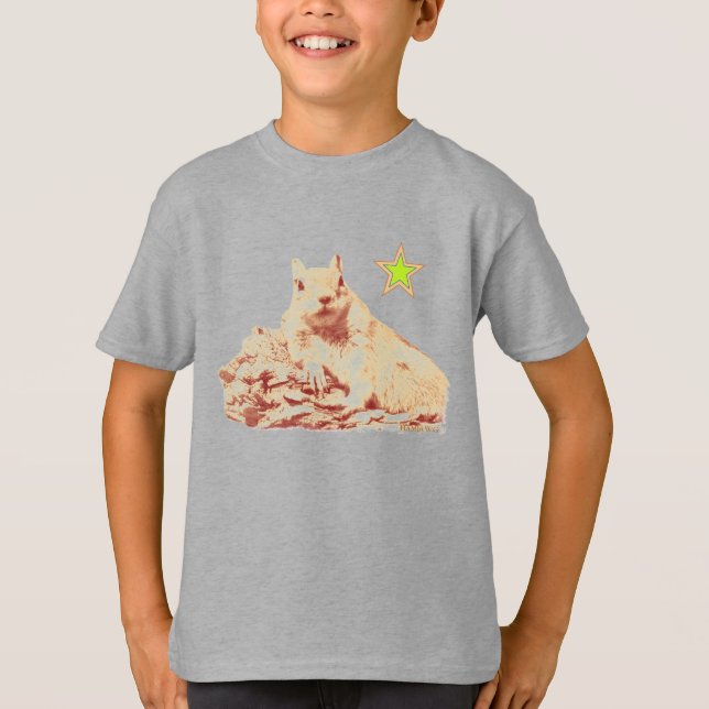 HAMbyWG - T-Shirts - Estrela de Limão de Esquilo D (Frente)