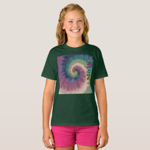 HAMbyWG - T-Shirts - Tie Dye Multicolor Side Logo