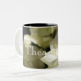 HAMbyWG - Xícara de café - Rosas brancas