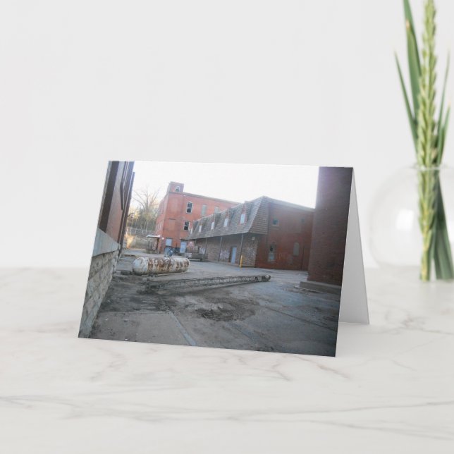 "Hamm's Brewery Ghost Town" Cartão de Aniversário (Frente)