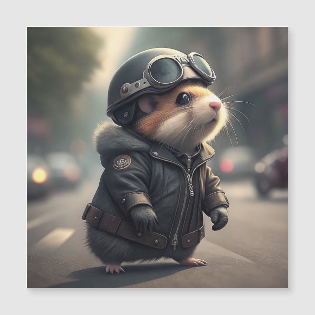 Hamster Biker (Frente)