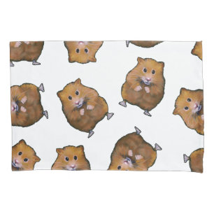 Hamster bonitos, teste padrão aleatório, mão