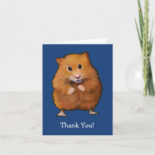 HAMSTER: CARTÕES DE AGRADECIMENTOS: ART