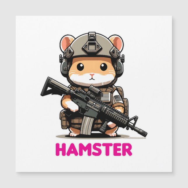 Hamster Tático (Frente)