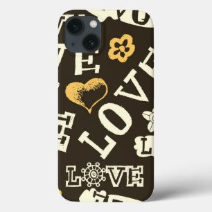 Hand Drawn Love Pattern