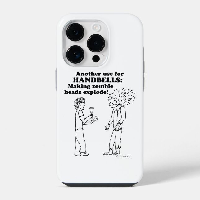 Handbells Zombie Explode capas de iphone de Cascat (Verso)