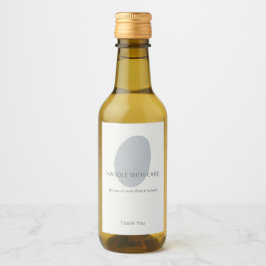 Handle With Care Slate Artisan 2x3 Custom Label