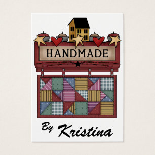 Handmade pelo cartão do negócio/cerco - SRF