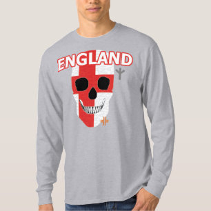 HANDSKULL Inglaterra T-Shirt B2 de longa distância