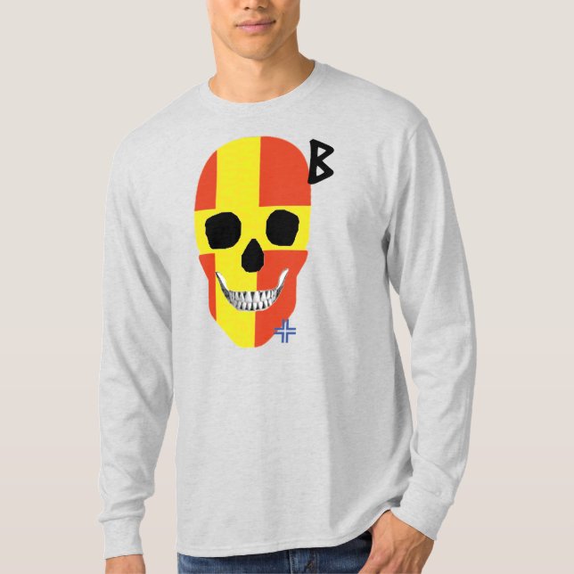 HANDSKULL Skåne T-Shirt B2 De Longa Distância (Frente)