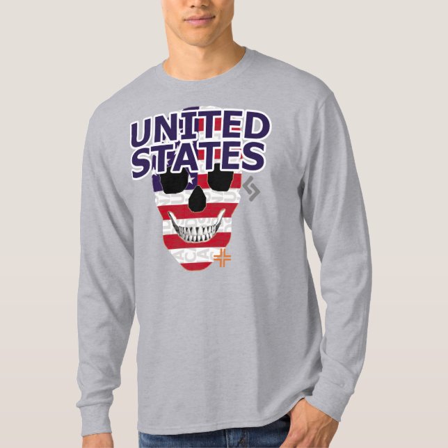 HANDSKULL USA T-Shirt B2 (Frente)