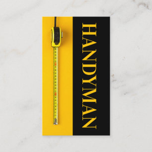 Handyman, Cartão de visita de manutenção