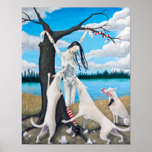 "Hang", por Christiane Cegavske Poster