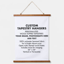 HANGER Personalizado de TAPESTRA 26"x36"