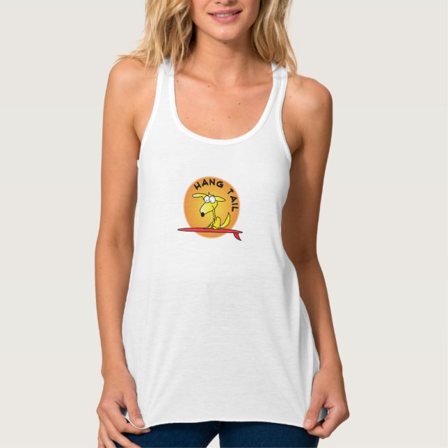 HangTail Tank Top para Mulheres (Frente)