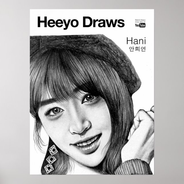 Hani Poster - Por Desenhar Heeyo (Frente)