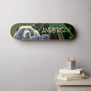 HANK TANK BEAR Personalizado do skate