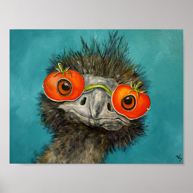 Hank the Emu poster (Frente)
