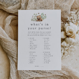 HANNAH Woodland O que há no seu cartão de jogo de