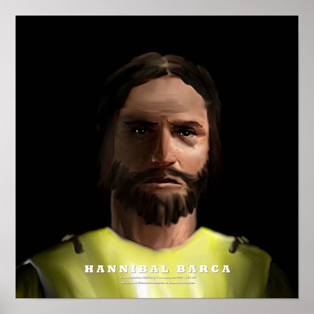 Hannibal Barca poster (Frente)