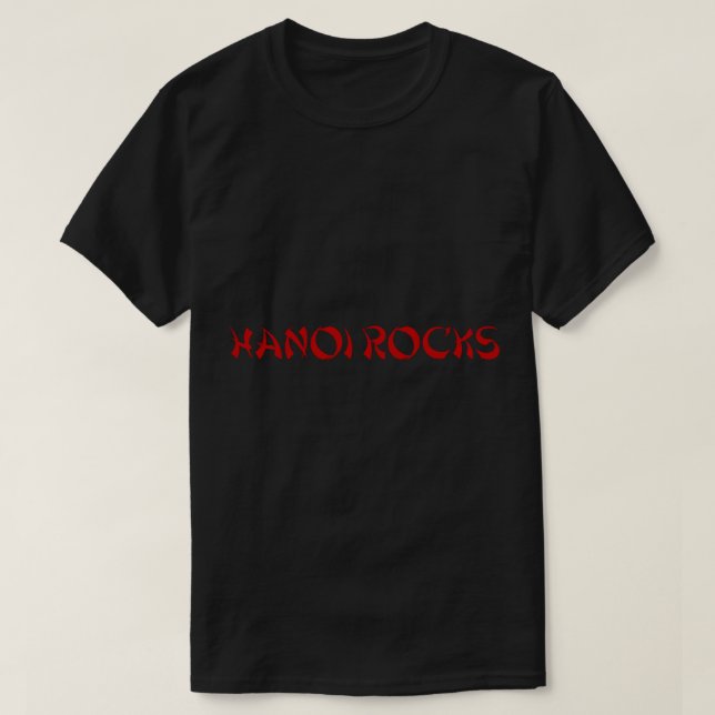 Hanoi Rocks Premium T-Shirt (Frente do Design)