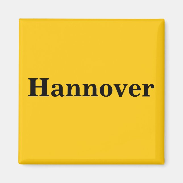 Hanôver íman escudo Gold Gleb (Frente)
