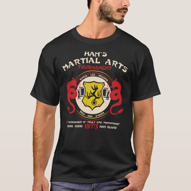 Hans Martial Arts Tournament Classic T-Shirt (Frente)