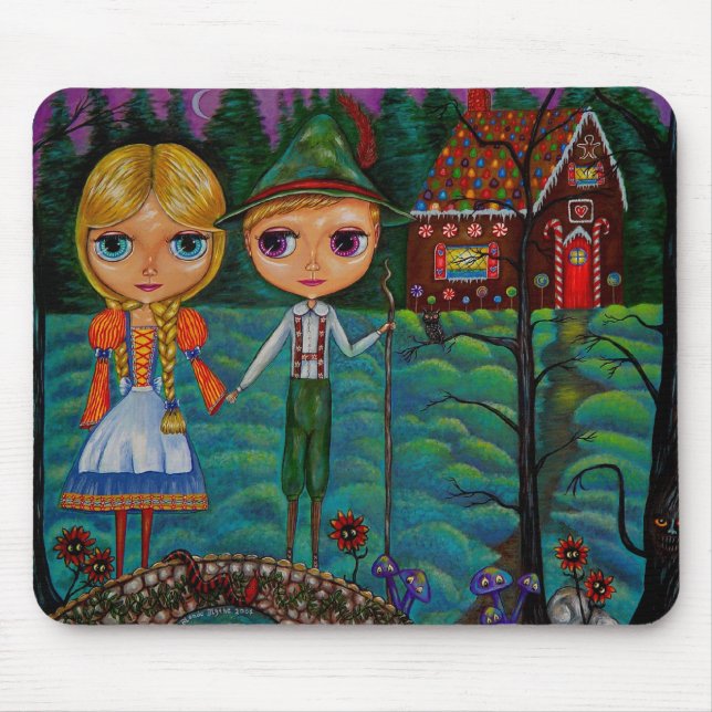 Hansel e Gretel Mousepad (Frente)
