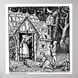 Hansel e Gretel, Poster do Livro Azul
