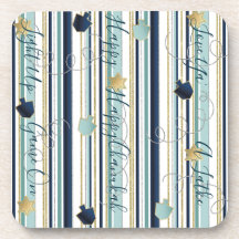 Hanukkah Porta copos O Novo Elegante Também