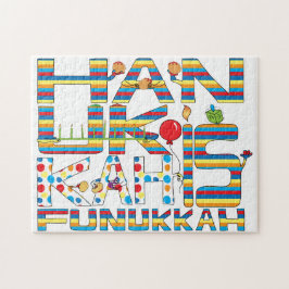 Hanukkah Quebra-cabeça para Crianças/Wh "Hanukkah 