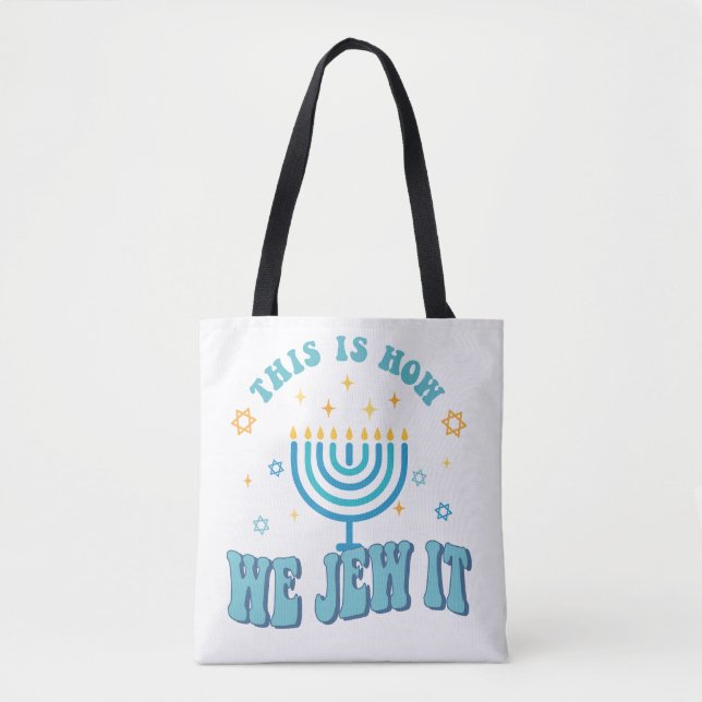 Hanukkah Tote Bag (Frente)