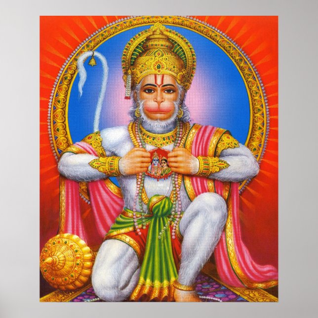 Hanuman Poster (Frente)