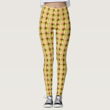 Hapa Xadrez Verde 1974, Leggings