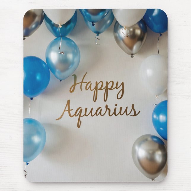 Happy Aquarius MousePad (Frente)