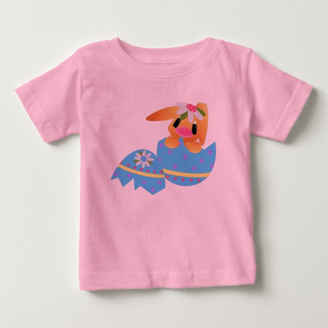 Happy Bunny* Baby Fine Jersey T-Shirt (Frente)
