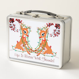 Happy Deer Lunch Box, para crianças