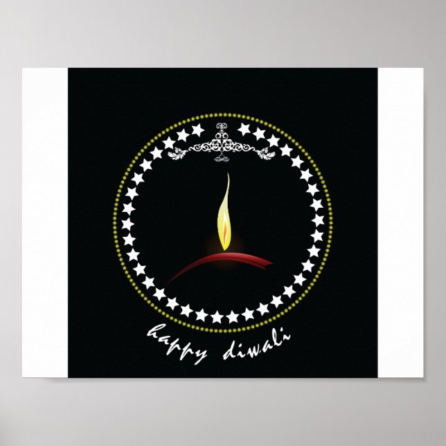 Happy Diwali Poster (Frente)