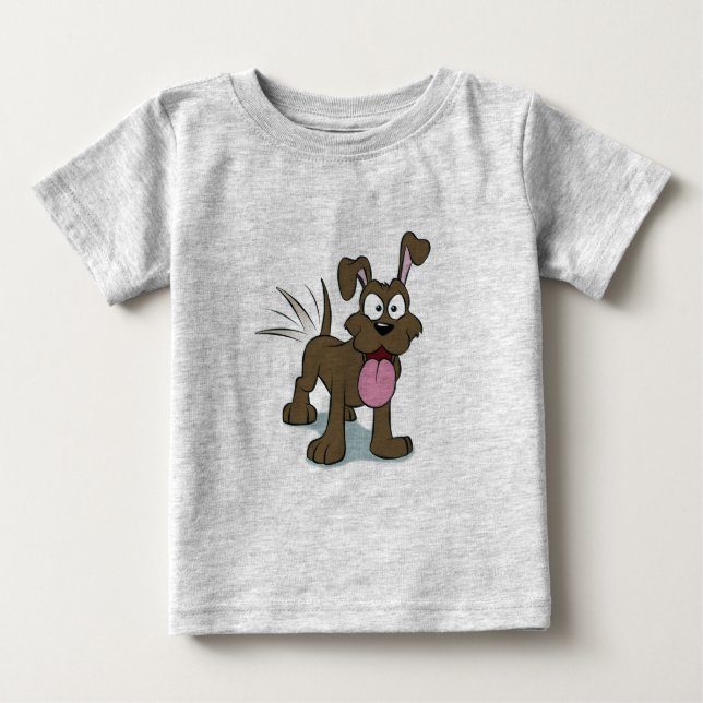Happy Dog Baby T-Shirt (Frente)