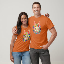Happy Easter Bunny – Colorful Spring Art camiseta