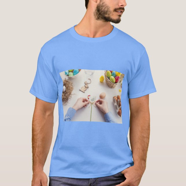 Happy Easter T-Shirt – Festive, Bright & Joyful (Frente)