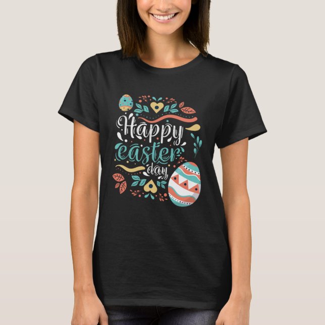 Happy Easter T-Shirt Funny Easter 1 (Frente)