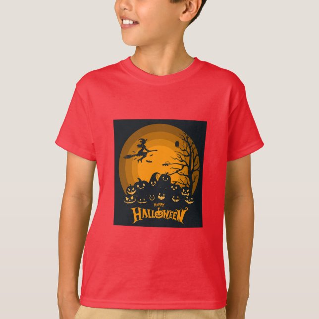 Happy Halloween Costume T-Shirt (Frente)