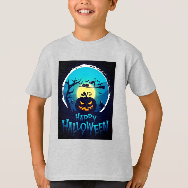 Happy Halloween Costume T-Shirt (Frente)
