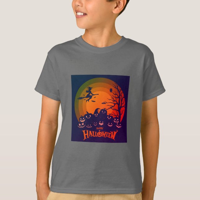 Happy Halloween Costume T-Shirt (Frente)