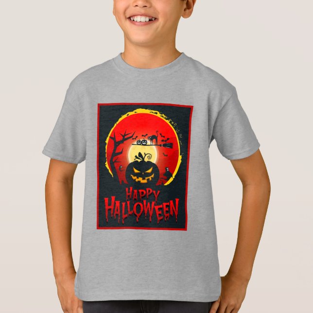 Happy Halloween Costume T-Shirt (Frente)