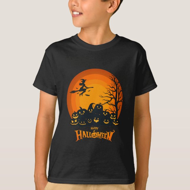Happy Halloween Costume T-Shirt (Frente)