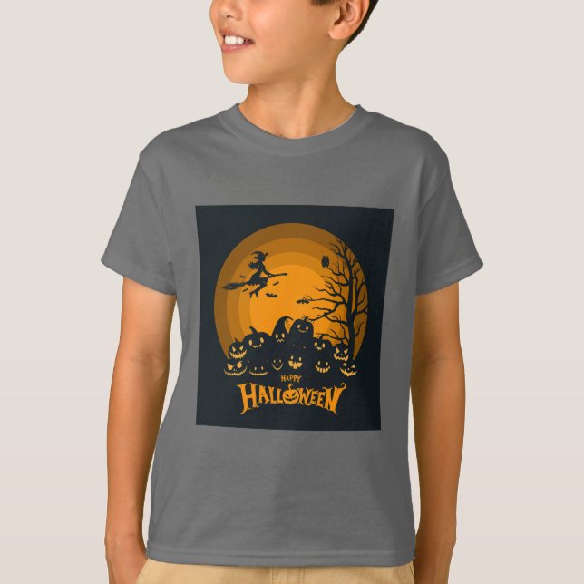 Happy Halloween Costume T-Shirt (Frente)
