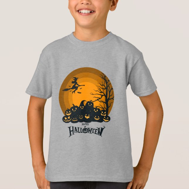 Happy Halloween Costume T-Shirt (Frente)