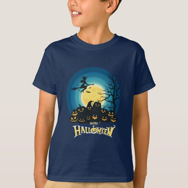 Happy Halloween Costume T-Shirt (Frente)